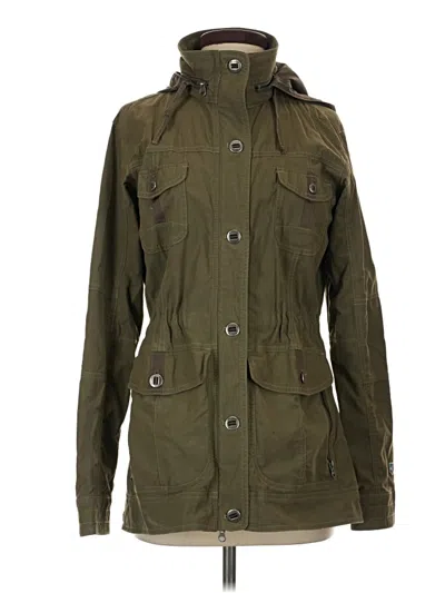 Pre-owned Kuhl Jacket In Green