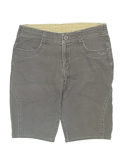 Pre-owned Kuhl Khaki Shorts In Gray