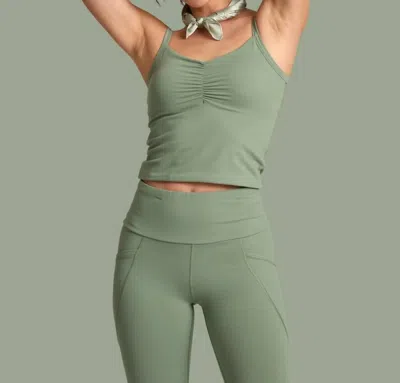 Kuhl Kush Bra Tank In Slate Green