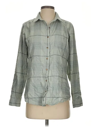 Pre-owned Kuhl Long Sleeve Button Down Shirt In Gray