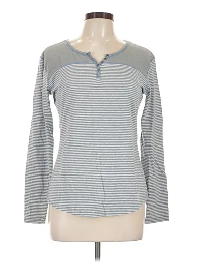 Pre-owned Kuhl Long Sleeve Henley Shirt In Gray