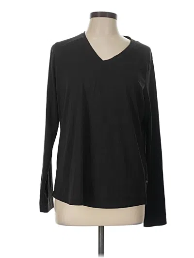 Pre-owned Kuhl Long Sleeve T-shirt In Black