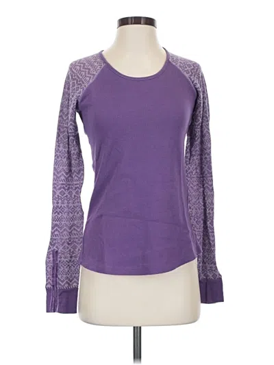 Pre-owned Kuhl Long Sleeve T-shirt In Purple