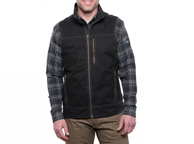 Kuhl Men's Burr Vest In Espresso In Black