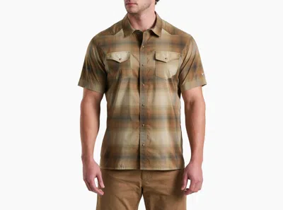 Kuhl Men's Short Sleeve Shirt In Brown