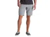 Kuhl Men's Upriser Short In Concrete Grey Stripe In Gray