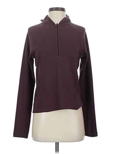 Pre-owned Kuhl Pullover Hoodie In Burgundy