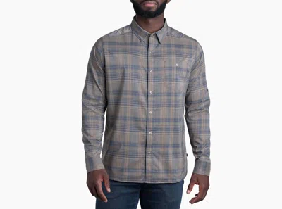 Kuhl Response Lite Long Sleeve Shirt In Sandstorm In Gray