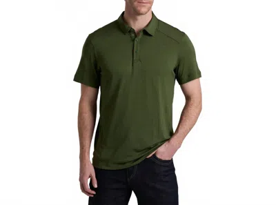 Kuhl Shadow Polo Shirt In Smoked Pine In Green