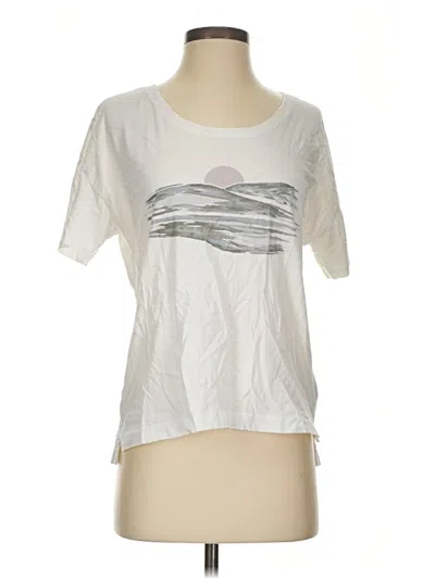 Pre-owned Kuhl Short Sleeve T-shirt In Ivory