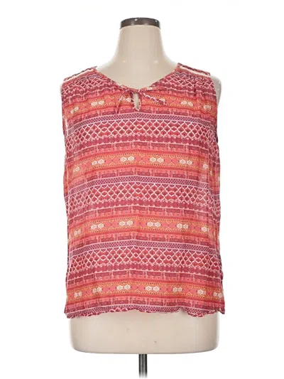 Pre-owned Kuhl Sleeveless Blouse In Red