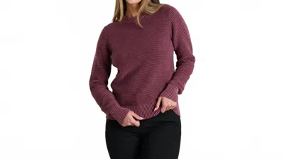 Kuhl Sofie Knit Sweater In Winter Berry In Purple