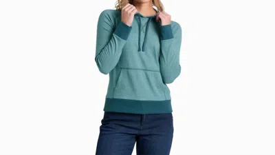 Kuhl Stria Hoody Pullover In Everglade In Green