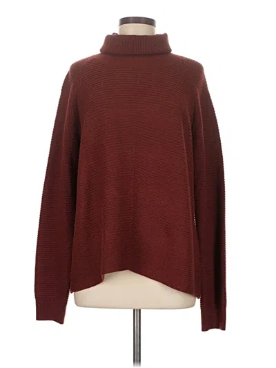 Pre-owned Kuhl Turtleneck Sweater In Burgundy