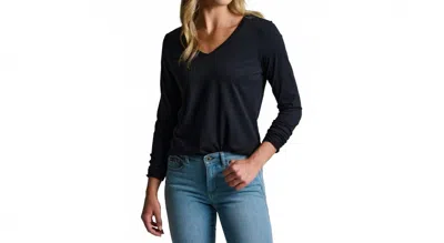 Kuhl Vega Long Sleeve Top In Black In Blue