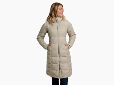 Pre-owned Kuhl Woman's Crossfire Parka Silverstone- Brand With Original Tags In Gray