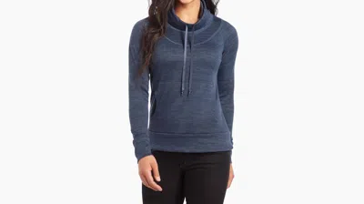 Kuhl Women's Lea Pullover In Abyss In Animal Print