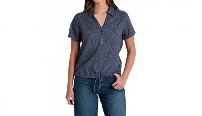Kuhl Women's Liliana Top In Indigo Orchid In Blue