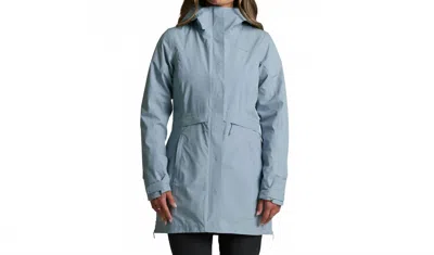 Kuhl Women's Stretch Voyagr Insulated Parka Jacket In Sky In Blue