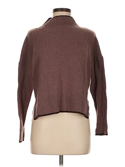 Pre-owned Kuhl Wool Pullover Sweater In Brown