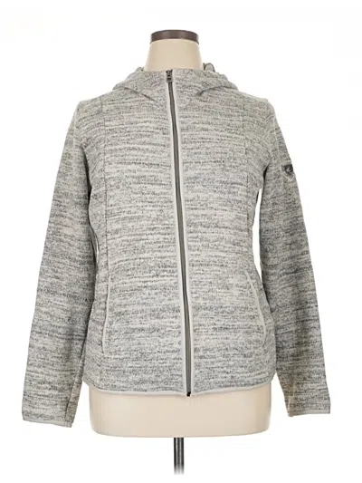Pre-owned Kuhl Zip Up Hoodie In Gray