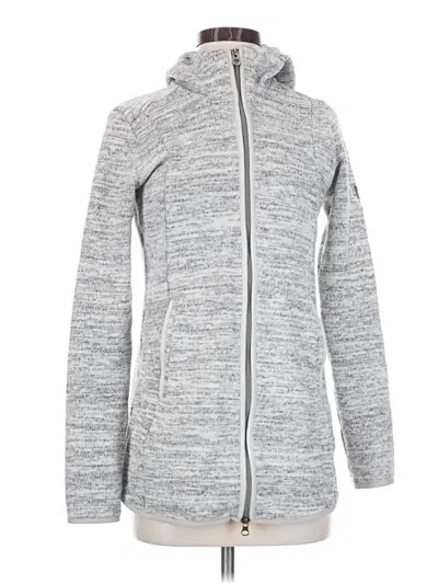 Pre-owned Kuhl Zip Up Hoodie In Silver