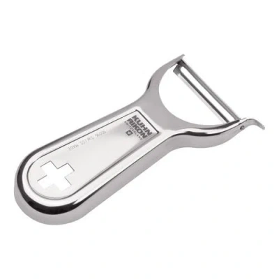 Kuhn Rikon 4-inch Swiss Metal Peeler In Silver
