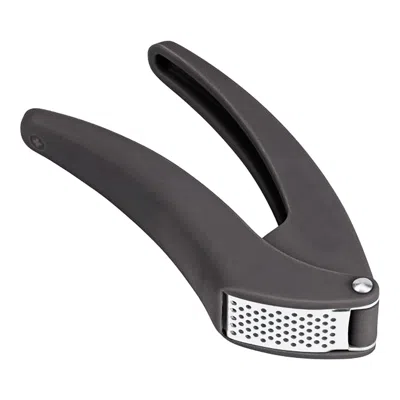 Kuhn Rikon 7-inch Easy-clean Garlic Press In Black