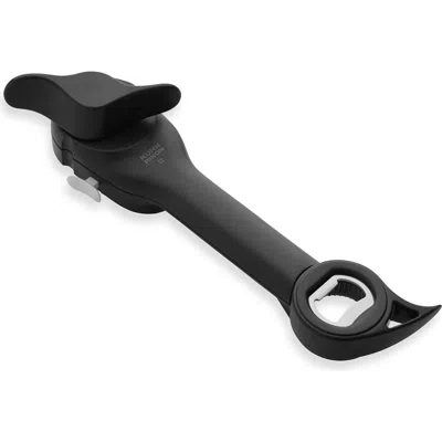 Kuhn Rikon Auto Safety Master Opener For Cans, Bottles And Jars In Black