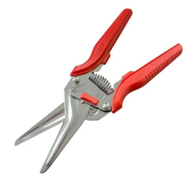 Kuhn Rikon Classic Kitchen & Garden Shears, Includes 1 Shear, Stainless Steel Blades In Red