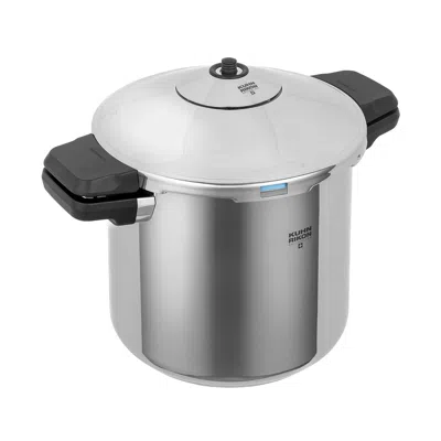 Kuhn Rikon Duromatic Inox Dual Handle Stovetop Pressure Cooker, 7.4-quart In Silver