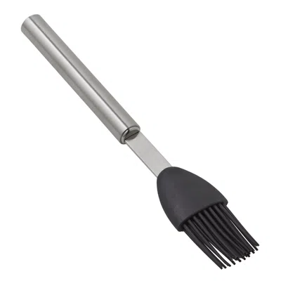Kuhn Rikon Essential Basting Brush, Stainless Steel In Metallic