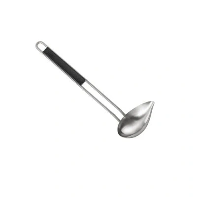 Kuhn Rikon Essential Sauce Ladle With Stainless Steel Bowl In Silver