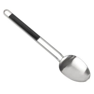Kuhn Rikon Essential Serving Spoon, Stainless Steel In Silver