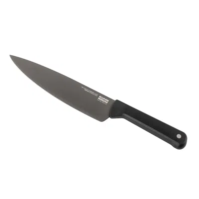Kuhn Rikon Iced Chef's Knife 8-inch, Ice Hardened German Stainless Blade In Black