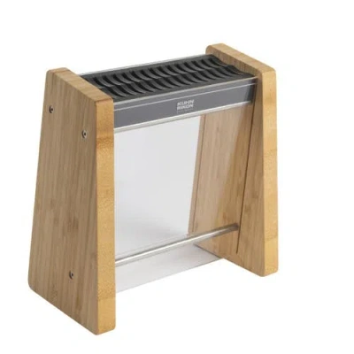 Kuhn Rikon Iced Knife Block In Brown