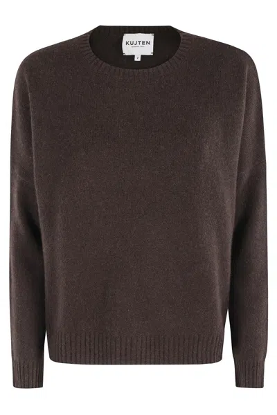 Kujiten Amelie Sweater In Brown