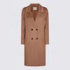 Kujiten Coats Camelo In Animal Print