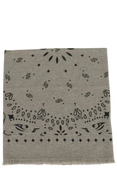 Kujiten Khaki Hachiko Scarf In Brown