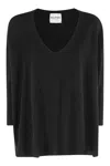Kujiten Oversized Cashmere Sweater In Black