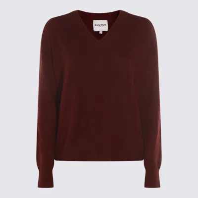 Kujiten Sweaters Wine In Red