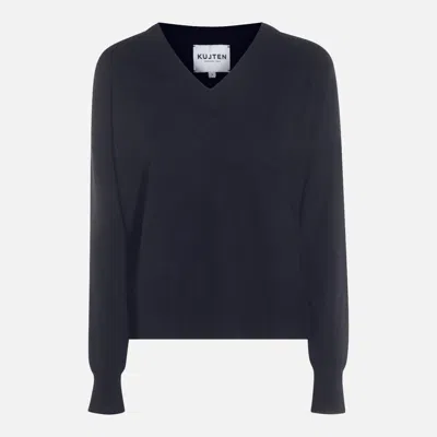Kujten Blue Cashmere Knitwear