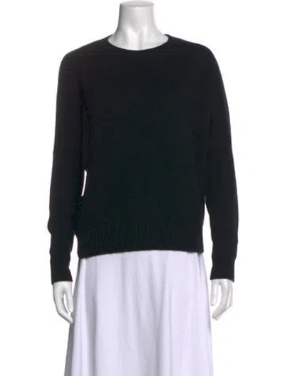 Pre-owned Kujten Cashmere Crew Neck Sweater In Black