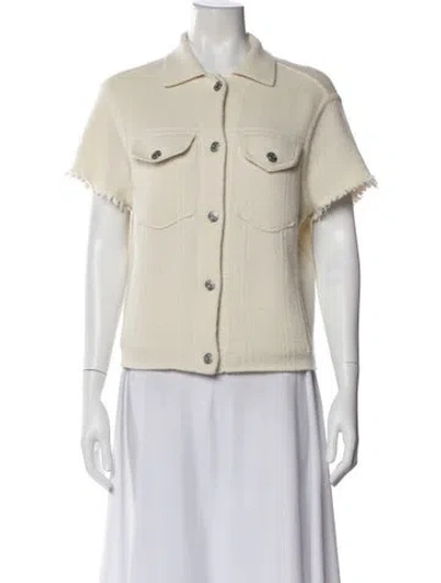 Pre-owned Kujten Cashmere Evening Jacket In Neutral