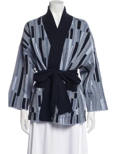 Pre-owned Kujten Cashmere Printed Sweater In Multi