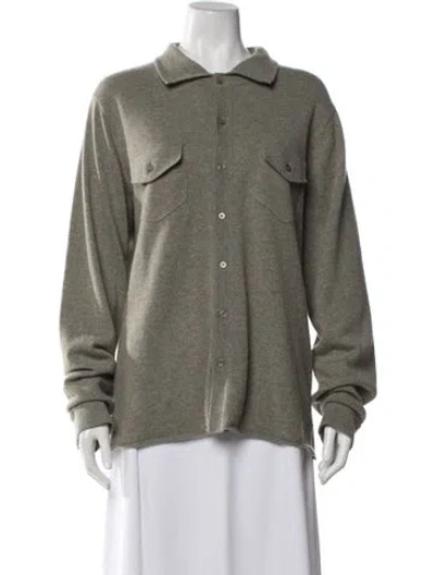 Pre-owned Kujten Cashmere Sweater In Green