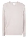 Kujten Crew-neck Cashmere Sweater In Neutral