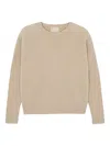 Kujten Crew-neck Cashmere Sweater In Neutral