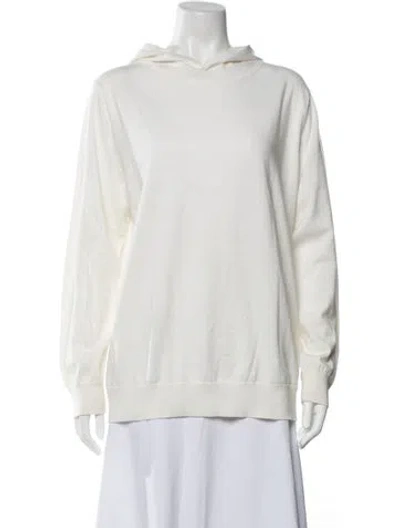 Pre-owned Kujten Crew Neck Sweater In Neutrals/white