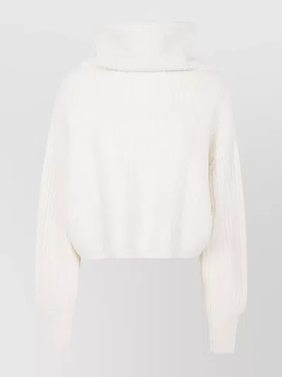KUJTEN CROPPED TURTLENECK SWEATER LONG SLEEVES